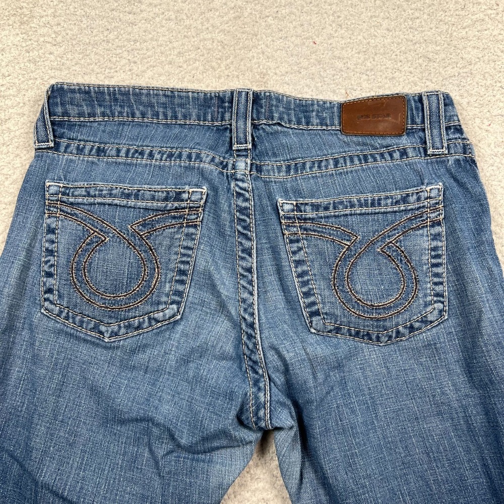 Big Star Women's Boyfriend Jeans - Medium Blue Wash